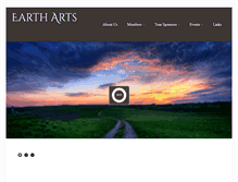 Tablet Screenshot of earthartswi.org
